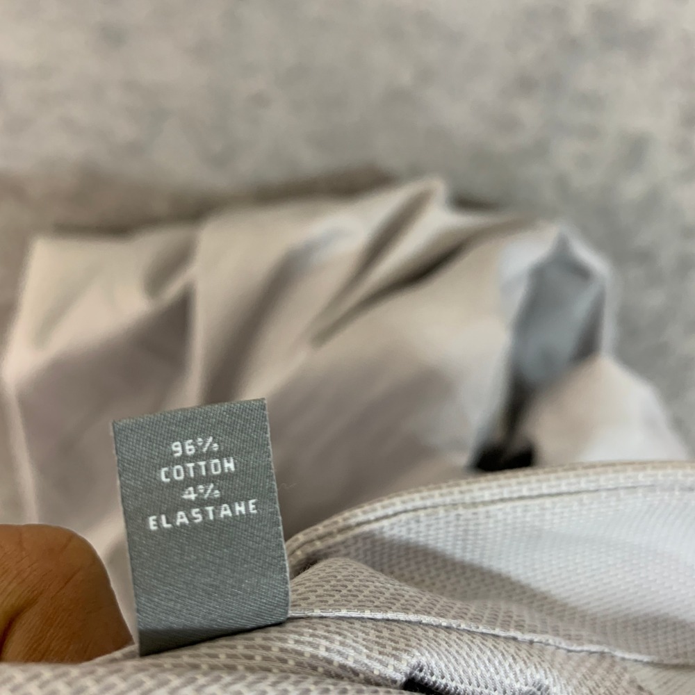 NWT Michael Kors Regular Fit Dress Shirt Men's L 16.5 32/33 Grey Frost Cotton - Picture 10 of 13